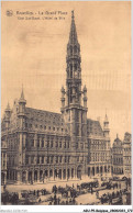 AGUP5-0428-BELGIQUE - BRUXELLES - La Grand'place - Côté Sud-ouest - L'hôtel De Ville - Places, Squares