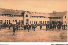 AMAP9-0827-BELGIQUE - Ecole Abbatiale De St-André Lophem Lez-Bruges - La Cour De Récréation - Enseignement, Ecoles Et Universités