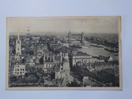 LONDON   From The Monument - Houses Of Parliament