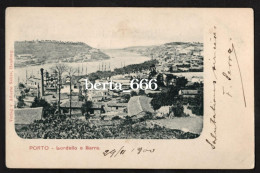 Porto * Lordelo E Barra * Edição Alberto Nobre - Hamburgo * Circulado 1900 - Porto