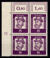 Berlin 201 DZ Postfrisch ER-Vbl. Mit Druckerzeichen 12 Neben Feld 1 Unten #NE237 - Autres & Non Classés