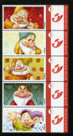 België 3700 - Disney - 7 Dwergen - Duostamp - Strook Van 5 - MNH - Mint