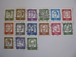 Berlin  199 - 213  O - Oblitérés