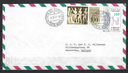 VATICAN. N°673 De 1979 Sur Enveloppe Ayant Circulé. Saint Basile-le-Grand. - Christianity