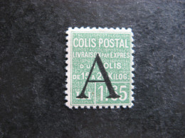 A). TB Timbre Pour Colis Postaux N° 87 , Neuf XX. - Ungebraucht