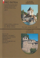 Schweiz MiNr. MH 0-188 Pro Patria Castello Visconteo, Schloss Oberhofen - Markenheftchen