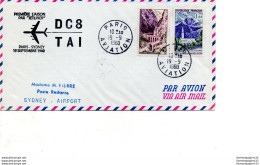Première Liaison Par Jetliner Paris Sydney 19 Septembre 1960 - 1960-.... Used