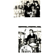 Fotos The BEATLES Konzertfotos Paul McCartney (links) Höfner-Bass, John Lennon (rechts) Mit Rhythmusgitarre Ringo Starr - Photographs