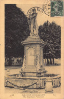 L130 France 1922 Chalon-Sur-Saone The Neptune Fountain Vintage Postcard - Otros & Sin Clasificación