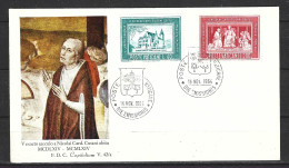 VATICAN. N°413-4 De 1964 Sur Enveloppe 1er Jour. Cardinal Cubain. - Christentum