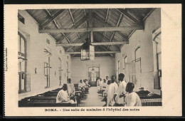 CPA Boma, Une Salle De Malades A L`Hopital Des Noirs, Vue Intérieure - Other & Unclassified