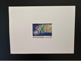 Gabon Gabun 1995 Mi. 1197 Proof épreuve De Luxe 50ème Anniversaire Nations Unies United Nations UN UNO ONU - ONU