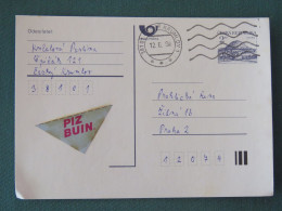 Czech Republic 1994 Stationery Postcard Hora Rip Mountain Sent Locally - Briefe U. Dokumente