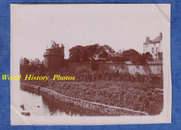 Photo Ancienne Début XXe - VANNES - Vue Sur Les Remparts - 1901 - Patrimoine Breton Douves Histoire Bretagne Morbihan - Lugares