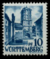 FZ WÜRTTEMBERG 1. AUSGABE SPEZIALISIERT Nr 3yvI X7B3D8E - Württemberg