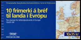 ISLAND MARKENHEFTCHEN Nr MH 0-800 Postfrisch S0377AE - Carnets