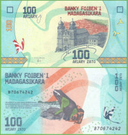 MADAGASCAR 100 ARIARY 2017 P-97(1) UNC - Madagascar