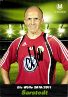 Autogrammkarte Co Trainer Achim Sarstedt, VfL Wolfsburg, Autogramm - Authographs