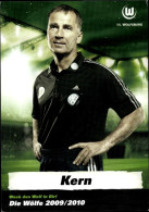 Autogrammkarte Konditionstrainer Günter Kern, VfL Wolfsburg, Autogramm - Authographs