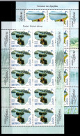 Litauen 756-757 Postfrisch Als Kleinbögen, Cept 2001 #NV623 - Litouwen
