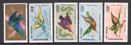 1966-67 Tchad Repubblica - Catalogo Yvert Posta Aerea N. 30-34 - Uccelli - 5 Valori - MNH** - Other & Unclassified