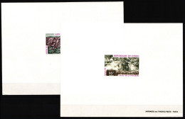 Kongo Brazzaville 210-211 Postfrisch Als Epreuve De Luxe/ EdL #NF464 - Otros & Sin Clasificación