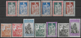 1928 Italia Emanuele Filiberto 13v. MNH Sassone N. 226-38 - Other & Unclassified