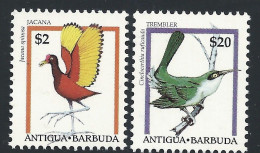 1995 ANTIGUA - Uccelli, Alti Valori, YT 1830/1831 2 Valori MNH** - Other & Unclassified