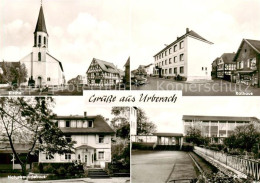 Urberach Kirche Rathaus Naturfreundehaus Schule - Rödermark
