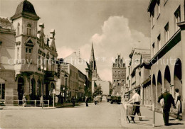 Demmin Mecklenburg Vorpommern Clara Zetkin Strasse Und Luisentor - Demmin