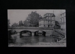 Cp, 17, Jonzac, Pont De La Seugne, écrite 1914 - Jonzac