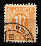 Alliierte Besetzung 20 A X Gestempelt Gepr. Hettler BPP #NZ692 - Andere & Zonder Classificatie