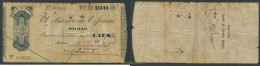 9737 ESPAÑA 1936 BANCO ESPAÑA BILBAO 100 PESETAS 1936 - Otros & Sin Clasificación