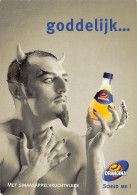 ORANGINA Goddelijk Schud Me Met Snaasappelvruchtvlees édition Boomerang Boisson PUB Publicité N° 125 \KEVREN0775 - Werbepostkarten