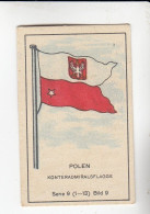 Massary Polen Konderadmiralsflagge  Serie 9 #9  Von 1929 - Zigarettenmarken