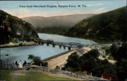 CPA Harpers Ferry Virginia USA, Blick Von Maryland Heights - Autres & Non Classés