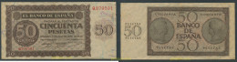 9753 ESPAÑA 1936 50 Pesetas Estado Español 21 De Noviembre 1936 - Otros & Sin Clasificación