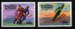 TCHAD / SERIE DU N° 308 AU N° 309 OBLITERE - Tschad (1960-...)