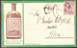 RO 83 - 25721 CLUJ, Reclama La SIROP Hipofosfit, Romania - Old Postcard - Used - 1927 - Romania