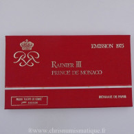 Monaco, Coffret FDC 1975 - Uncirculated