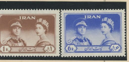 IRAN -1961 -Y&T  - N°966-967  N* - Iran