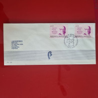 Enveloppe Circulée Avec Cachet Spécial Et Varieté De Timbres - ARGENTINA - - Briefe U. Dokumente