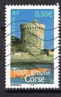 FRANCE 2003 LA FRANCE A VOIR TOUR GENOISE EN CORSE YVERT N° 3598  OBLITERE - Gebraucht