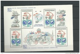1984 MNH  Ceskoslovensko Mi Block 59 Postfris** - Blocks & Sheetlets