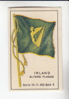 Massary Internationale Flaggen Vorserie Irland   Ältere  Flagge   Serie 10 #4 Von 1929 - Zigarettenmarken