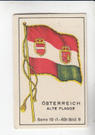 Massary Internationale Flaggen Vorserie Österreich Alte Flagge   Serie 10 #8 Von 1929 - Zigarettenmarken