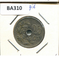 25 CENTIMES 1926 DUTCH Text BELGIQUE BELGIUM Pièce #BA310.F.A - 25 Centimes