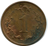 1 CENT 1980 ZIMBABWE Coin #AZ086.U.A - Zimbabwe