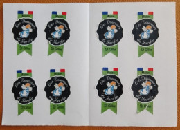 Huit 8 étiquettes Melon Les Douceurs Du Jardin St Gilles - Obst Und Gemüse