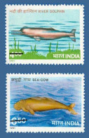 INDIA 1991 ENDANGERED MARINE MAMMALS COMPLETE SET MNH - Ungebraucht